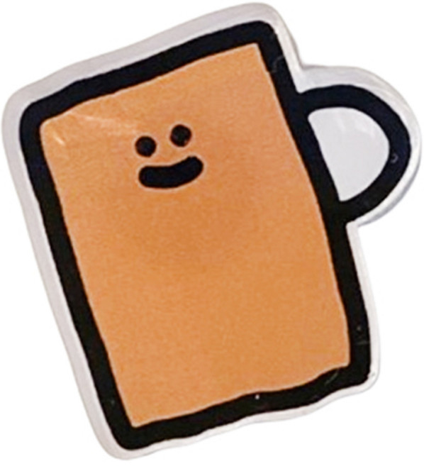 오프유 캐릭터 휴대폰 그립톡, 머그컵, 1개