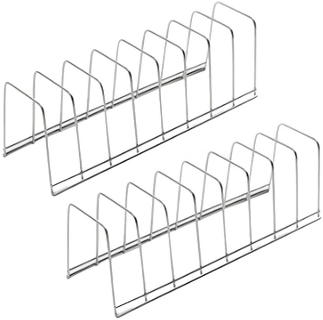 모나코올리브 8포켓 스텐 접시꽂이, 2개
