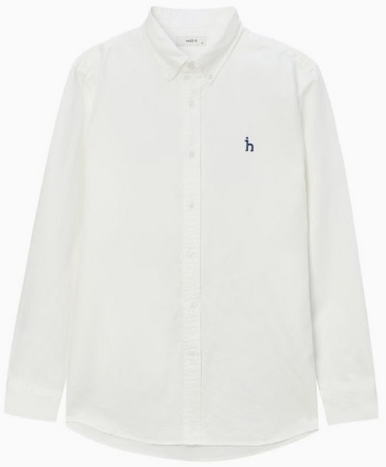 헤지스 남성용 버튼다운 긴팔 캐주얼 셔츠