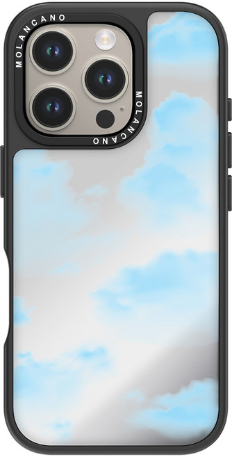 모란카노 미러 디자인 휴대폰 케이스