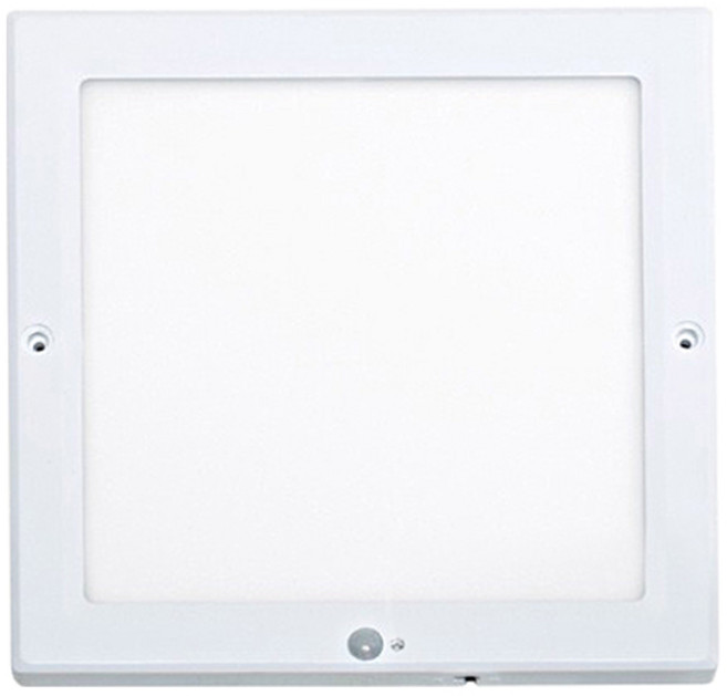 번개표 LED 사각 센서등 20w 220mm 6500K, 주광색, 1개