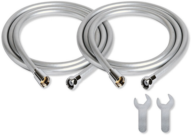 아토젯 에코 샤워호스 2p 세트, 2m, 실버