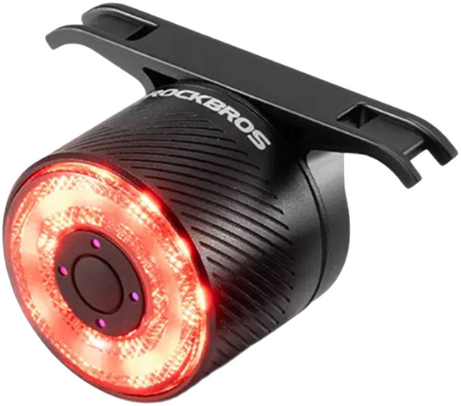 락브로스 자전거 후미등, 혼합색상, 1개