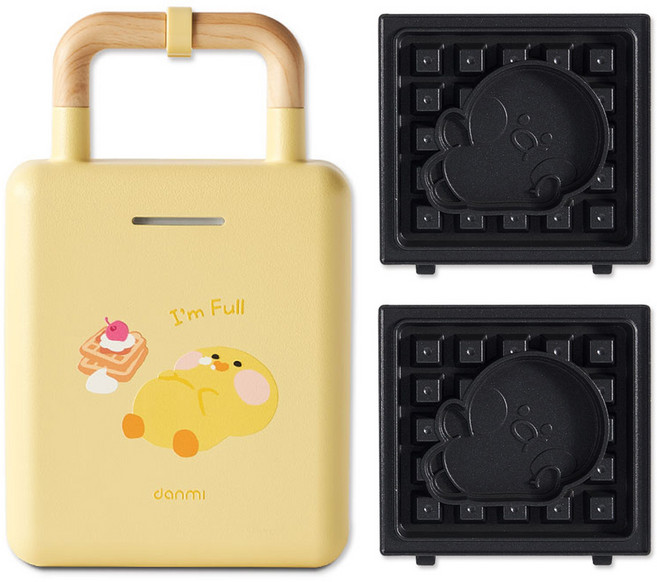 단미 라인프렌즈 미니니 와플 메이커 기계, DA-SAN01_minini(샐리니)