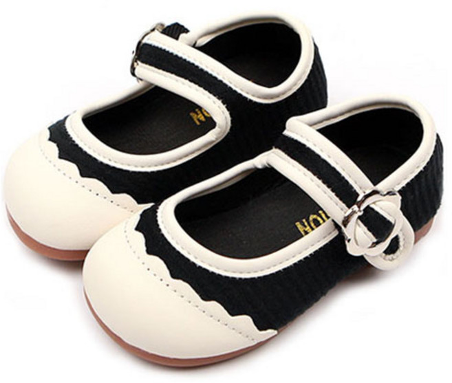 루루슈 여아용 웨이브 큐빅구두 RA125