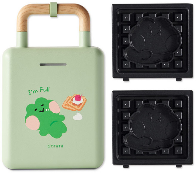 단미 라인프렌즈 미니니 와플메이커, DA-SAN01_minini(레니니)