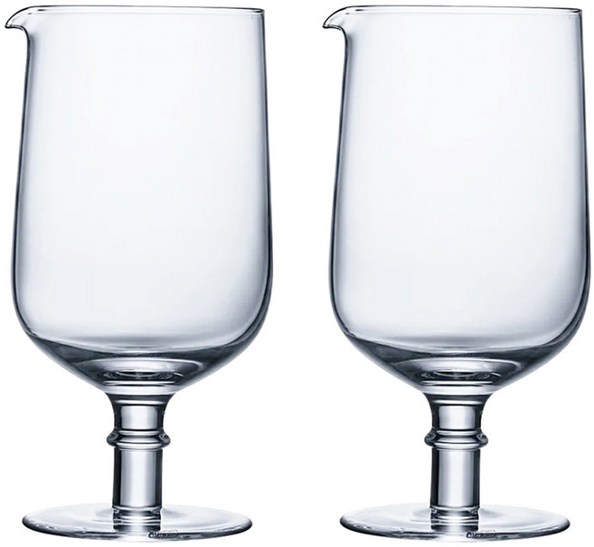크리슨 벨르디자인 크리스탈 홈텐딩 믹싱글라스 600ml MG801, 2개