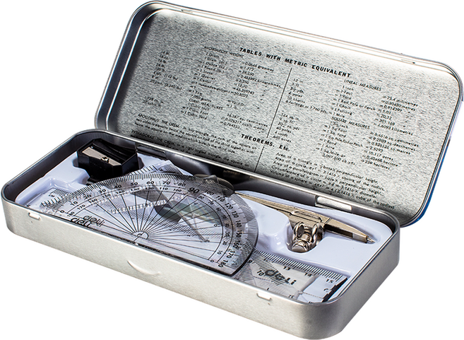 델리 컴퍼스 틴케이스 8종 세트, 1세트