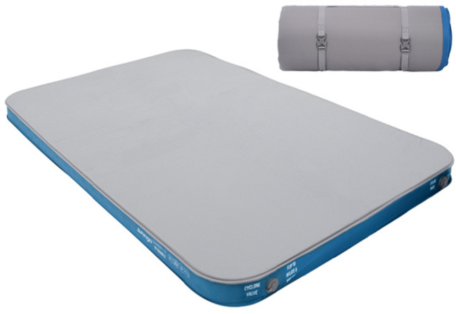 반고 샹그릴라2 자충 매트리스 더블 10cm, 그레이, 1개