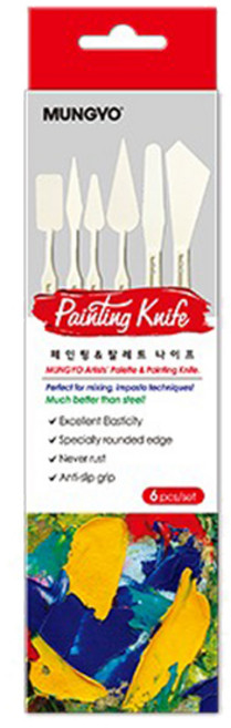 문교 페인팅 파렛트 나이프 세트, 1세트