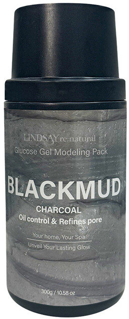 린제이 리네추럴 블랙머드 모델링팩 통 300g, 1개, 1개입