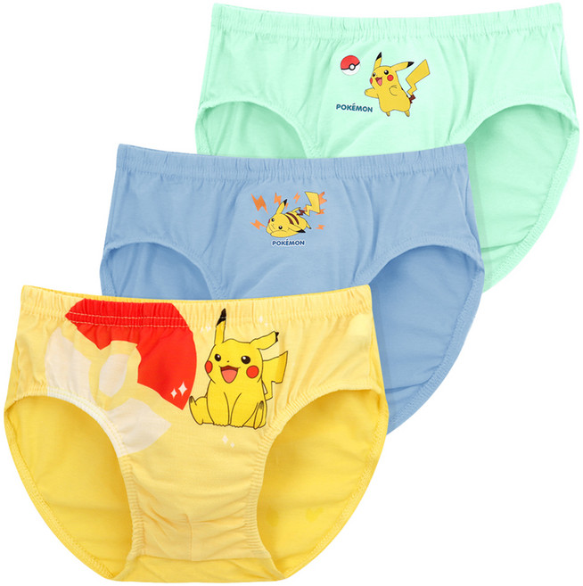 PremierFam 男童皮卡丘內褲3件組
