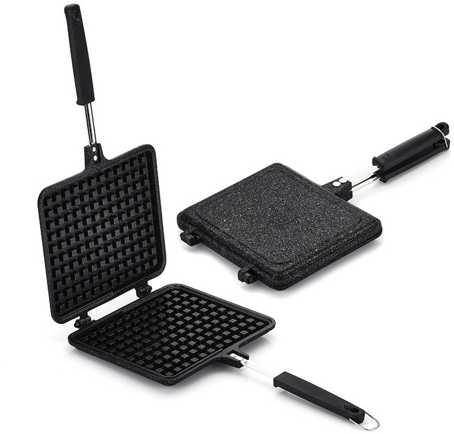 라체나 인덕션 IH 캠퍼쿡 와플팬, 1개, 20cm