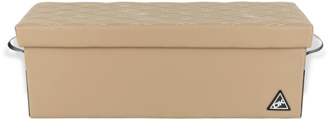 차량용 접이식 수납함 + 캔버스백 세트, 올리브브라운