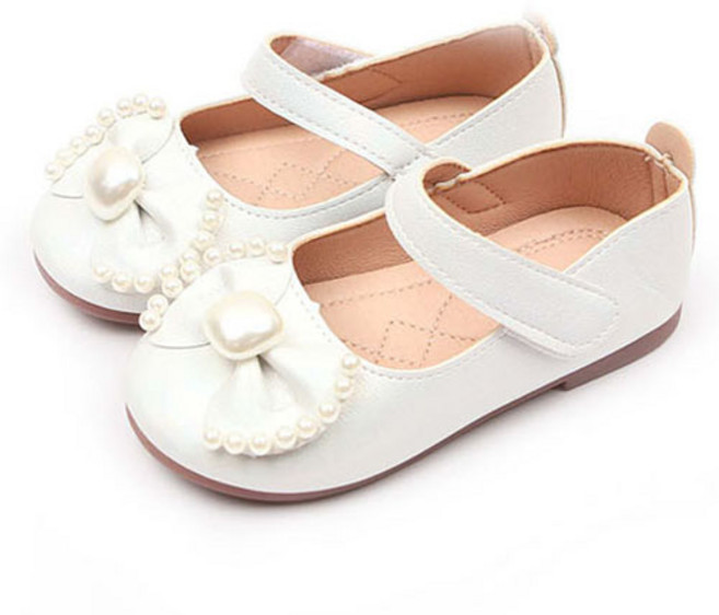 루루슈 여아용 매직 진주 리본구두 RA132