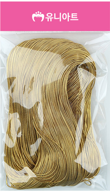 유니아트 금은줄 9000, 금색, 1개