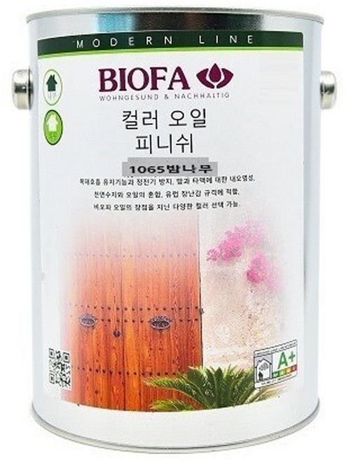 비오파 컬러 오일 피니쉬, 2.5L, 밤나무 1065, 1개