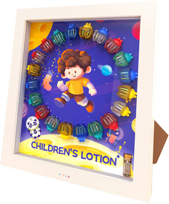 아이끌레 스퀘어 액자 유치보관함, 퍼플