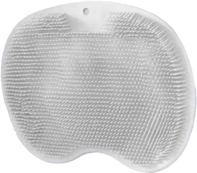 조니프리 바디 풋브러쉬, 그레이, 1개입, 1개