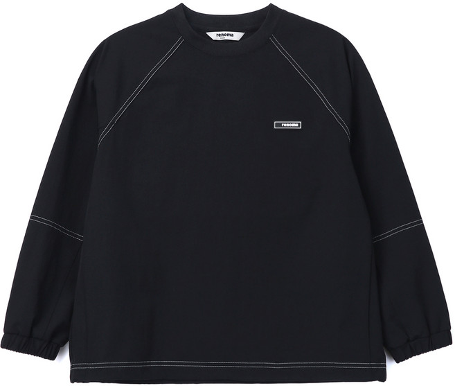 레노마키즈 남아용 배색 라글란 티셔츠 R2435T144
