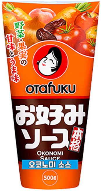 오타후쿠 오코노미 소스, 500g, 1개