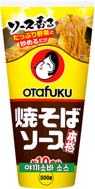 오타후쿠 야끼소바 소스, 500g, 1개