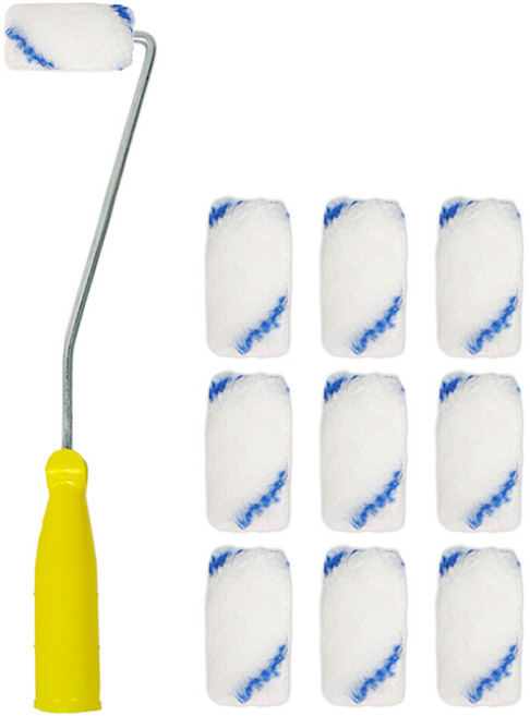 월드크린 롤러대 60mm + 리필 50mm 10p 세트, 1세트