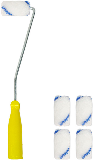 월드크린 롤러대 60mm + 리필 50mm 5p 세트, 1세트