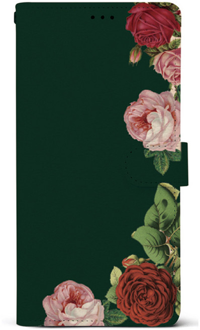 케스퍼 꽃길인생 가죽 다이어리 휴대폰 케이스