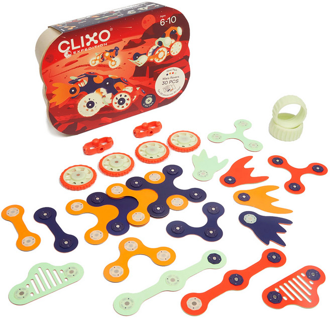 클릭소 화성 탐험팩 CL0002 30p, 혼합색상, 1개