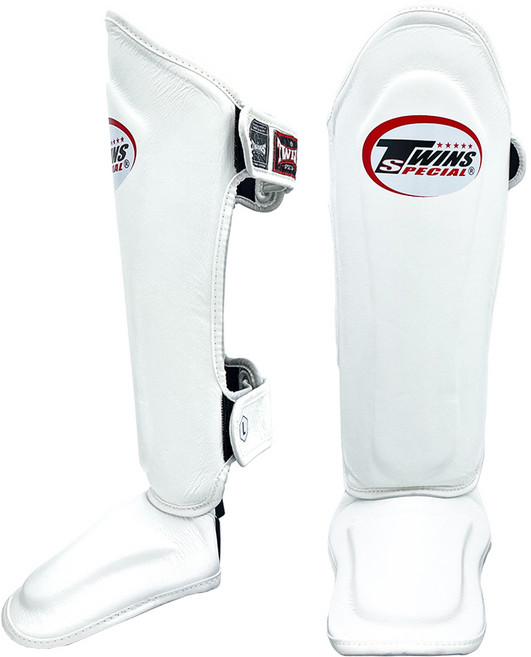 트윈스 킥복싱 정강이보호대 양쪽 세트 SGS10, 화이트, 1세트