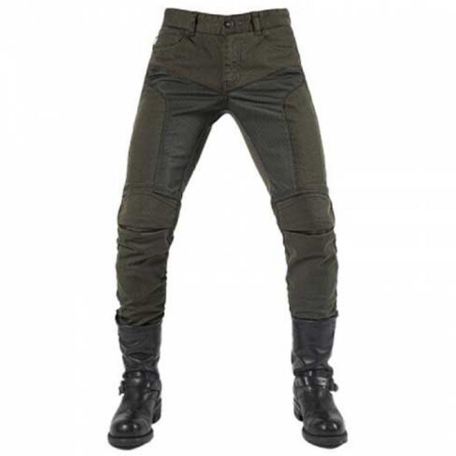 어글리브로스 JOKER SUMMER MESH JEANS, 다크그린