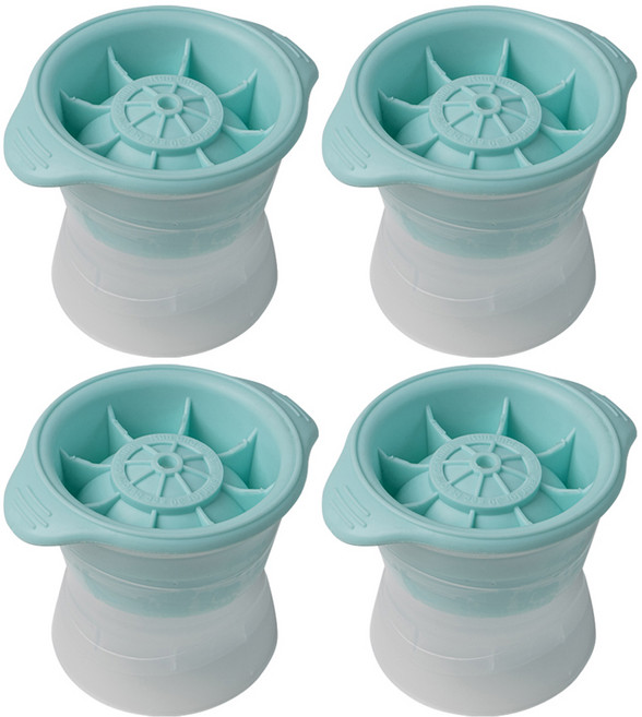 인블룸 핸디 빅볼 원형 얼음트레이 1구, 민트, 4개