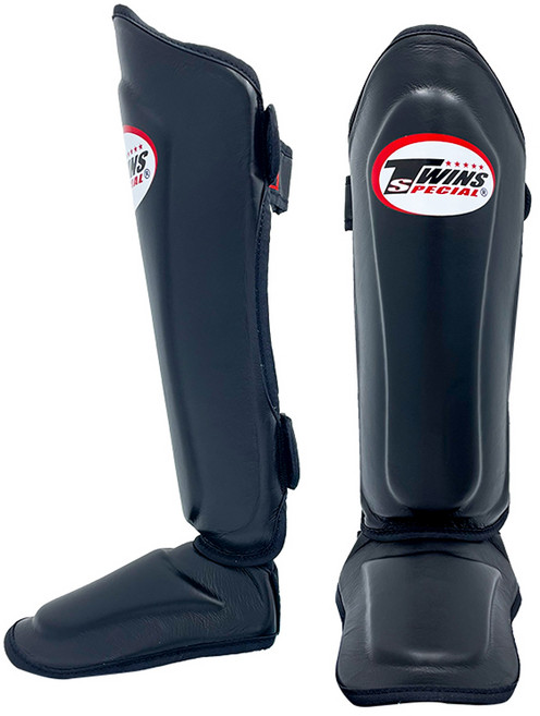 트윈스 킥복싱 정강이보호대 양쪽 세트 SGS10, 블랙, 1세트