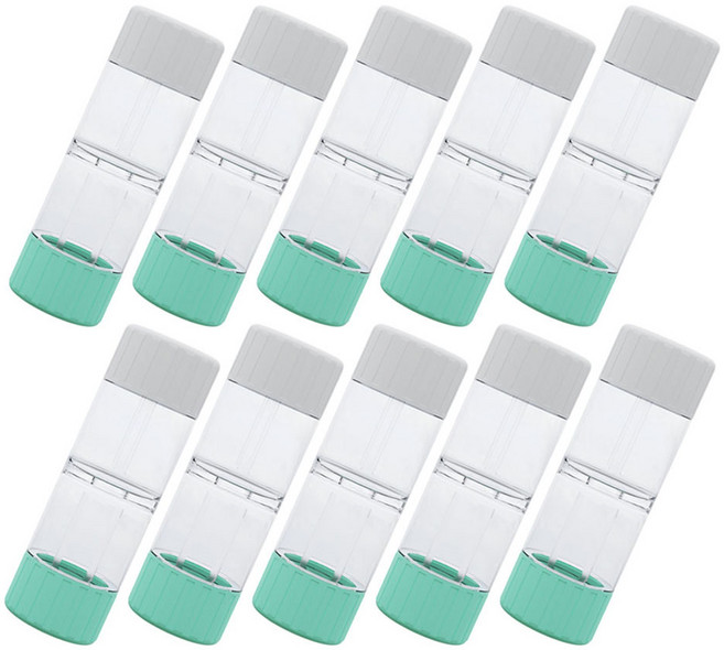 렌즈닦이소녀 드림렌즈 하드 케이스, 혼합색상, 10개