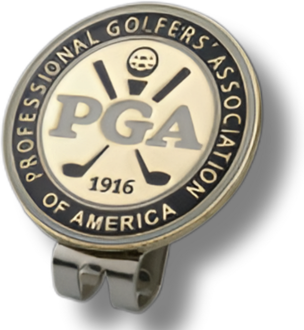 애플트리 PGA 골프 볼마커, 혼합색상, 1개