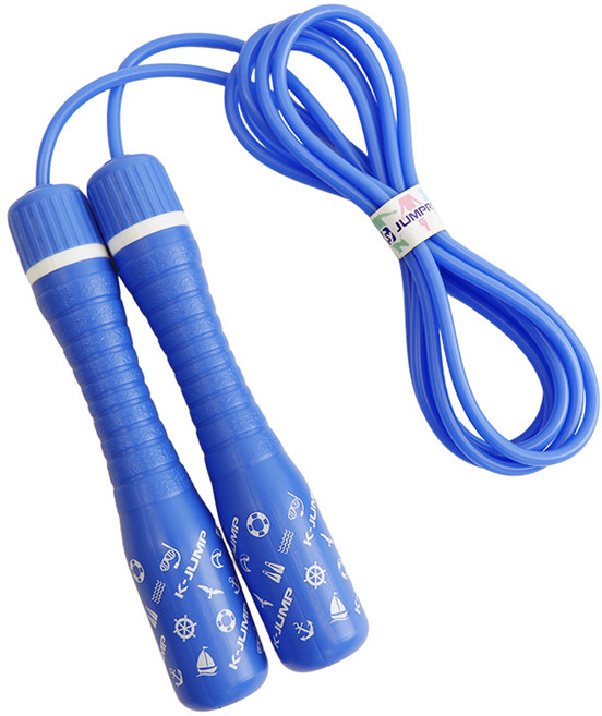 김수열줄넘기 어린이 롱키 줄넘기 SY-004, 파랑, 1개