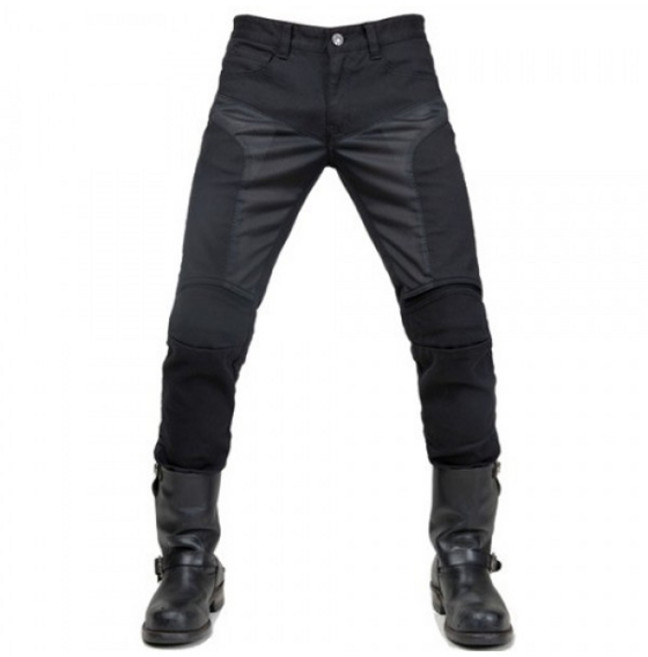 어글리브로스 JOKER MESH JEANS, 블랙