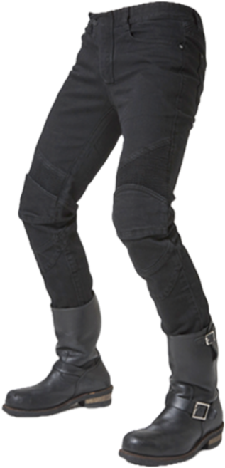 어글리브로스 오토바이 바지 FEATHERBED TYPICAL, BLACK