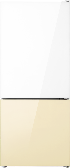 캐리어 모드비 피트인 파스텔 콤비 미니 117L 2도어 냉장고 방문설치, MRDC117ESM1