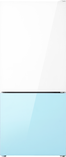 캐리어 모드비 파스텔 콤비 117L 2도어 냉장고 방문설치, MRDC117MSM1