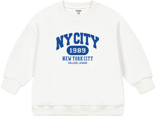 nykids 兒童寬鬆版大學T W229