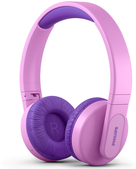필립스 아동용 무선 블루투스 헤드셋, 핑크, TAK4206