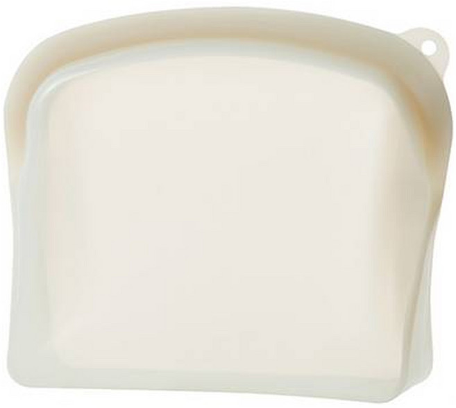 셰프토프 둥근 실리콘 지퍼백, 중(M), 1개입, 1개