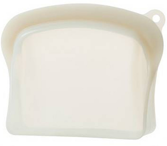 셰프토프 둥근 실리콘 지퍼백, 600ml, 1개입, 1개