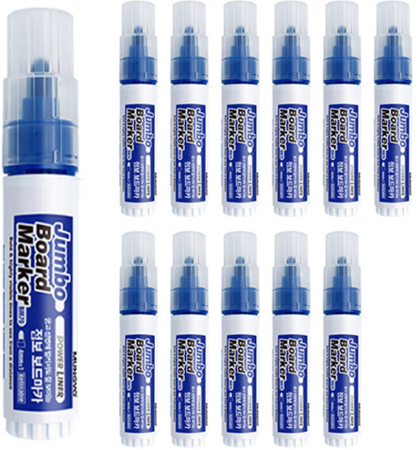 문교 점보 보드마카, 파랑, 12개