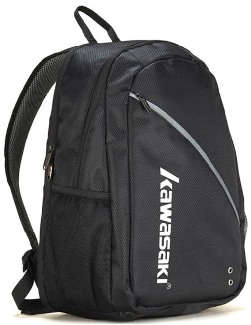 가와사키 스포츠 백팩 KBB-8208, 블랙, 1개
