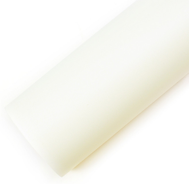 로즈로사 인테리어필름 솔리드 레더 단색 시트지 PTG120A, 아이보리, 60cm x 50m