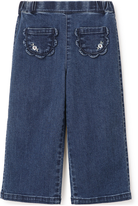 페리미츠 여아용 튤립 와이드 데님팬츠 P2431Q26036