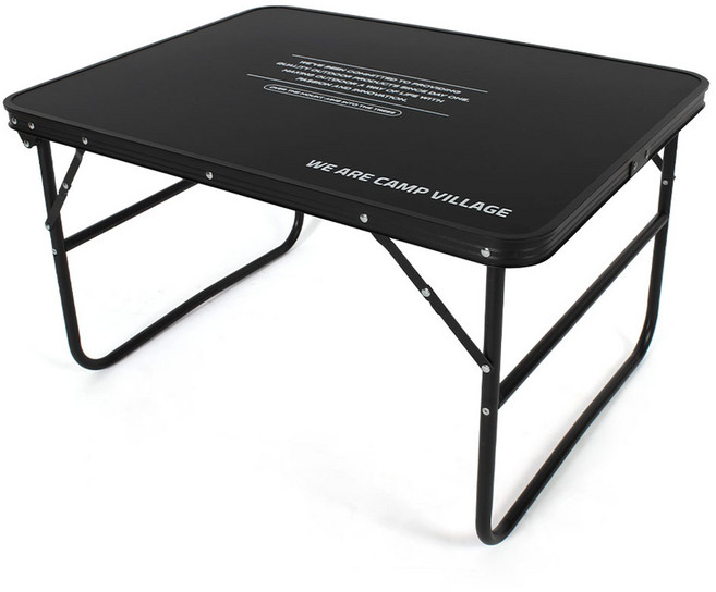 CAMP VILLAGE WILD 平面桌, 黑色